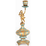 Фарфоровый подсвечник Ангел во главе Voki варинант исполнения - 4 | Loft Concept в Екатеринбурге