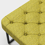 Мебельная ткань Шенилл горчичный цвет 142 см T4-62 варинант исполнения - 6 | Loft Concept в Екатеринбурге