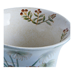 Ваза из фарфора с бронзовыми элементами Tropical Garden варинант исполнения - 4 | Loft Concept в Екатеринбурге