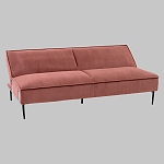 Диван современный вельветовый прямой Worcester Коралл варинант исполнения - 4 | Loft Concept в Екатеринбурге