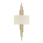 Бра с белым абажуром и элементами в виде натуральных веток Hinkley варинант исполнения - 1 | Loft Concept в Екатеринбурге