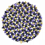 Панно «Цветение виолы» варинант исполнения - 1 | Loft Concept в Екатеринбурге