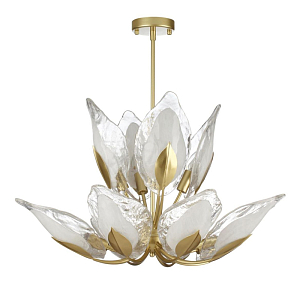 Люстра Ice Leaf на 12 ламп