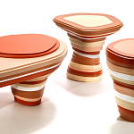 Комплект кофейных столиков Vorlon Desert three tables варинант исполнения - 4 | Loft Concept в Екатеринбурге