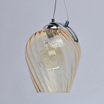 Подвесной светильник со стеклянном плафоном в форме бокала Kaleido варинант исполнения - 6 | Loft Concept в Екатеринбурге