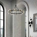 Бра светодиодное из черно-белых дисков Contrast Sample варинант исполнения - 6 | Loft Concept в Екатеринбурге