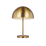Настольная лампа с полусферическим абажуром золотого цвета Generation Lighting варинант исполнения - 4 | Loft Concept в Екатеринбурге