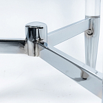 Приставной столик со стеклянной столешницей Deimos варинант исполнения - 4 | Loft Concept в Екатеринбурге