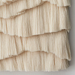 Светло-Бежевое Панно из нитей White Landscape Wall Hanging варинант исполнения - 1 | Loft Concept в Екатеринбурге