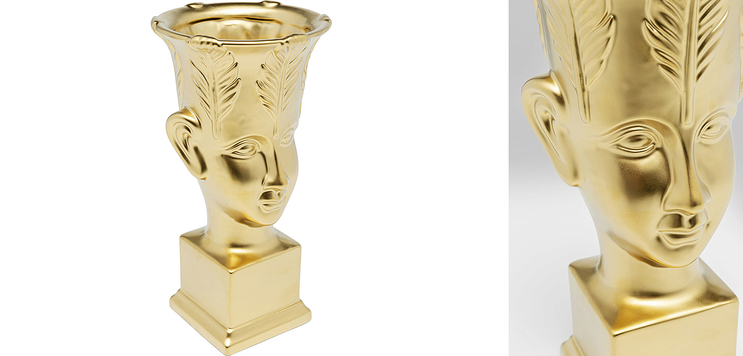 Ваза Golden Face Vase 31 Ваза Golden Face Vase 31 - Loft-Concept в Екатеринбурге