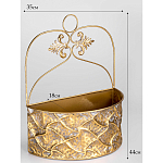 Железное кашпо Idyll варинант исполнения - 8 | Loft Concept в Екатеринбурге