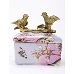 Фарфоровая шкатулка Bird talks варинант исполнения - 5 | Loft Concept в Екатеринбурге