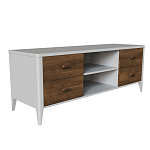 ТВ-тумба с 4-мя ящиками и полками Tasteful Furniture варинант исполнения - 1 | Loft Concept в Екатеринбурге