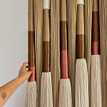 Текстильное Панно Макраме для ресторана Mexico Wall Hanging  варинант исполнения - 1 | Loft Concept в Екатеринбурге