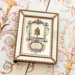 Постер в зеркальной раме Арабески New Collection of Arabesques Poster варинант исполнения - 7 | Loft Concept в Екатеринбурге