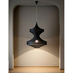 Подвесной вязаный черный светильник «Моника» варинант исполнения - 5 | Loft Concept в Екатеринбурге