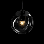 Подвесной светильник Selene Glass Ball Ceiling Lights Black  40 cm варинант исполнения - 2 | Loft Concept в Екатеринбурге