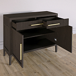 Буфет Primo с двумя ящиками и двумя фасадами шпон орех варинант исполнения - 3 | Loft Concept в Екатеринбурге