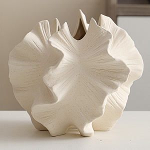 Ваза керамическая фактурная для цветов Sprout