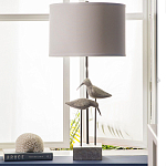 Настольная лампа с декором в виде птиц Coastal варинант исполнения - 2 | Loft Concept в Екатеринбурге