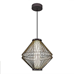 Подвесной светильник с плетеным металлическим каркасом Metal Interweaving варинант исполнения - 1 | Loft Concept в Екатеринбурге