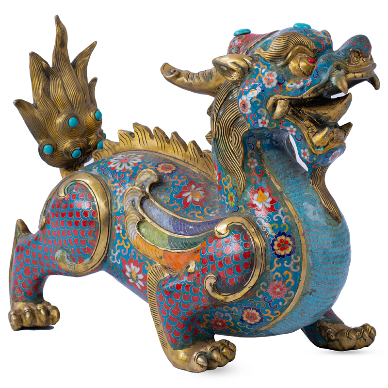 Большой Бронзовый Китайский дракон Мульти в Екатеринбурге | Loft Concept 