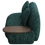 Двухместный модульный диван Orus со столиком  варинант исполнения - 3 | Loft Concept в Екатеринбурге