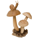 Статуэтка из дерева улитка Animals of the World варинант исполнения - 1 | Loft Concept в Екатеринбурге