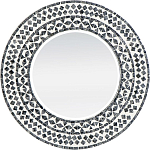 Настенное зеркало Black and white mosaic варинант исполнения - 1 | Loft Concept в Екатеринбурге