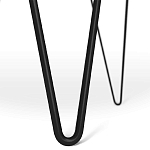 Стол журнальный с круглой столешницей из стекла Gold and Black Marble варинант исполнения - 6 | Loft Concept в Екатеринбурге