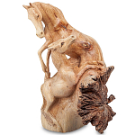 Статуэтка из дерева лошади Animals of the World 25 варинант исполнения - 1 | Loft Concept в Екатеринбурге