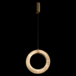 Подвесной светильник в форме кольца Cryptocrystalline Stone варинант исполнения - 2 | Loft Concept в Екатеринбурге