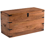 Деревянный сундук из массива манго Mango Wooden Chest Brown варинант исполнения - 1 | Loft Concept в Екатеринбурге