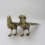 Статуэтка бронзовая пара Фазаны Bronze Birds варинант исполнения - 3 | Loft Concept в Екатеринбурге