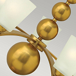 Люстра с матовыми конусными плафонами и декоративными элементами в форме шаров Hinkley варинант исполнения - 8 | Loft Concept в Екатеринбурге