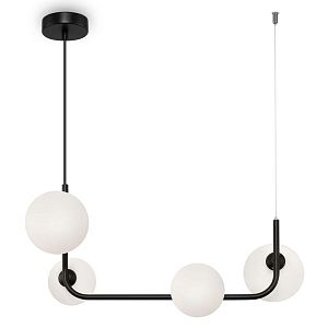 Люстра Marcan 4 Ball Chandelier Black Line