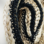 Арт-Объект из нитей Черно-Белый портрет Joana Schneider  варинант исполнения - 2 | Loft Concept в Екатеринбурге