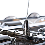 Люстра с круглыми стеклянными подвесками Cardiel Smok Glass Chandelier варинант исполнения - 5 | Loft Concept в Екатеринбурге