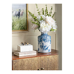 Ваза с мотивами цветущего сада с попугаями Vase Inspired by Nature варинант исполнения - 4 | Loft Concept в Екатеринбурге