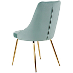 Стул в мятной велюровой обивке Ward Mint Velour Chair варинант исполнения - 4 | Loft Concept в Екатеринбурге