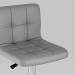 Барный стул с сиденьем серого цвета Honory варинант исполнения - 7 | Loft Concept в Екатеринбурге