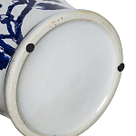 Ваза с крышкой и синим цветочным узором Blue & White Ornament  варинант исполнения - 4 | Loft Concept в Екатеринбурге
