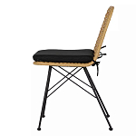 Стул с ротанговым плетением Wicker Stool без подлокотников варинант исполнения - 2 | Loft Concept в Екатеринбурге