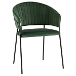 Стул в велюре зеленого цвета Horizon варинант исполнения - 1 | Loft Concept в Екатеринбурге