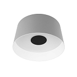 Потолочный светильник с цилиндрическим серым металлическим абажуром 25 Urban Dome варинант исполнения - 1 | Loft Concept в Екатеринбурге