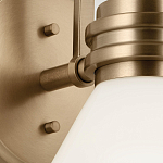 Бра с белым матовым плафоном в форме конуса Kichler варинант исполнения - 6 | Loft Concept в Екатеринбурге