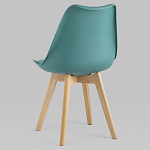 Стул с основой из пластика и мягким сиденьем Arvika Azure варинант исполнения - 5 | Loft Concept в Екатеринбурге