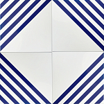 Дизайнерская плитка с узором Квадрат 2 варинант исполнения - 1 | Loft Concept в Екатеринбурге