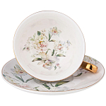 Чайный набор из фарфора на 6 персон Grey Tea Porcelain Set варинант исполнения - 1 | Loft Concept в Екатеринбурге