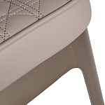 Стул барный светло-серый из экокожи Spectacular High Bar Stool варинант исполнения - 5 | Loft Concept в Екатеринбурге